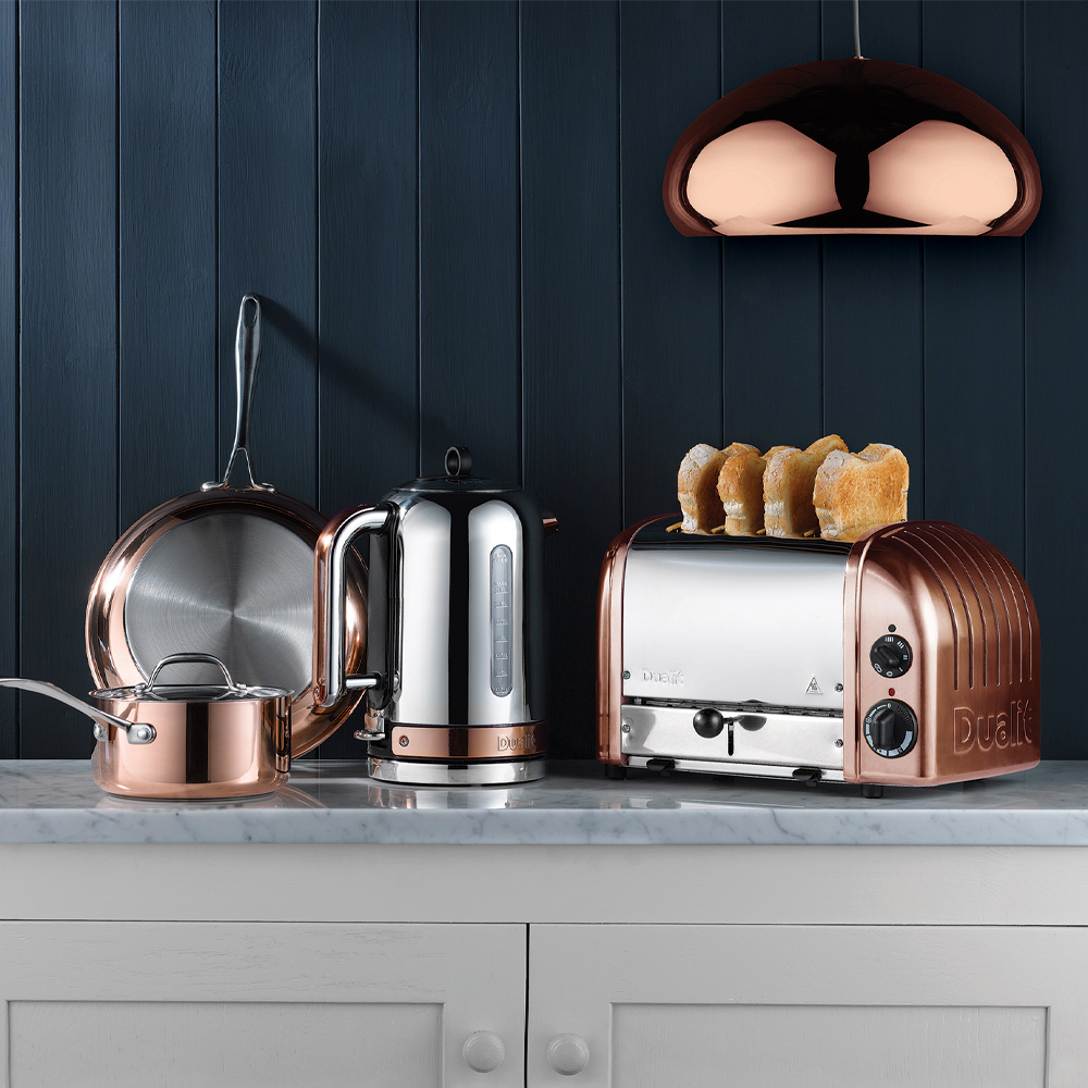 Dualit Classic brødrister 4 skiver kobber