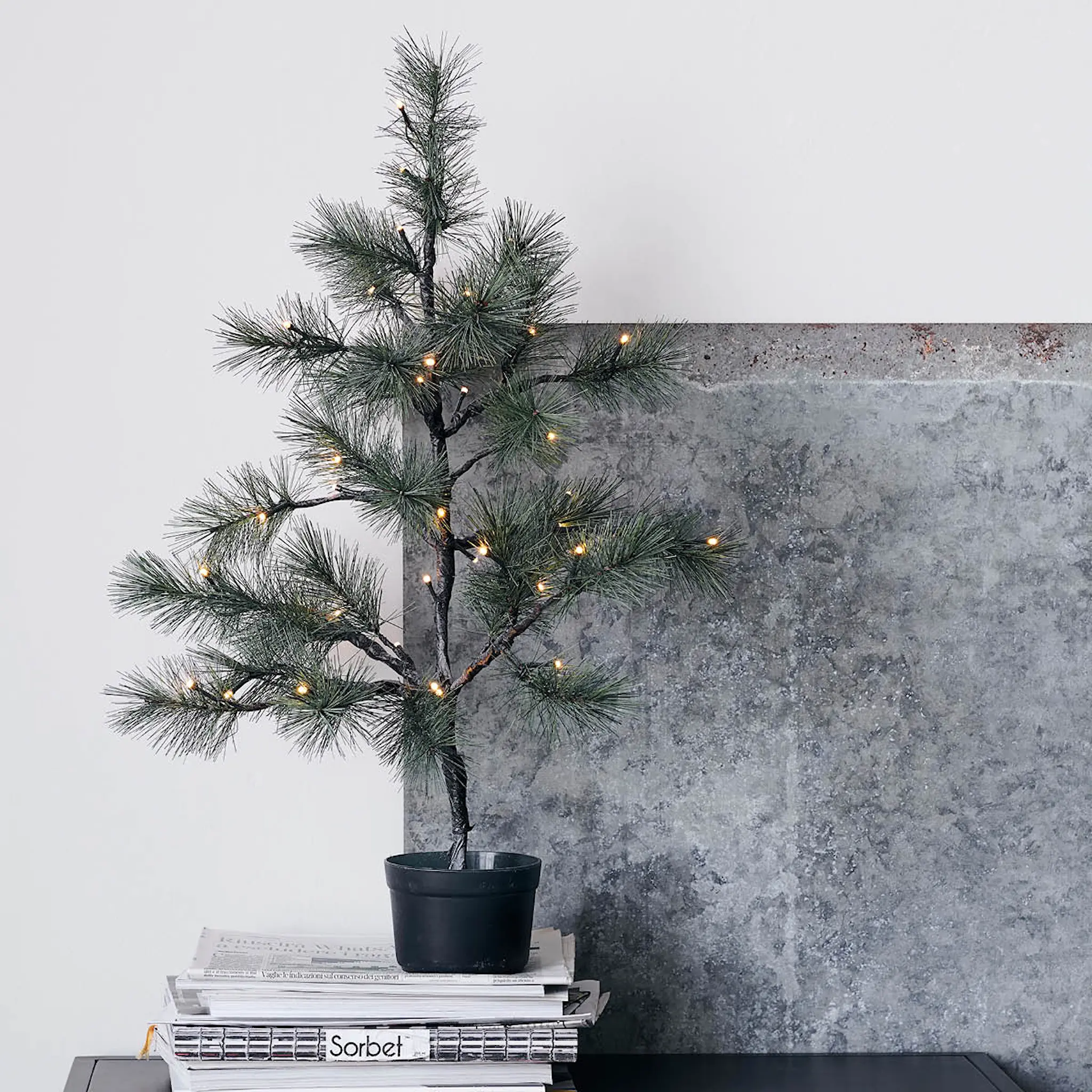 House Doctor Peuce julgran 75 cm natur