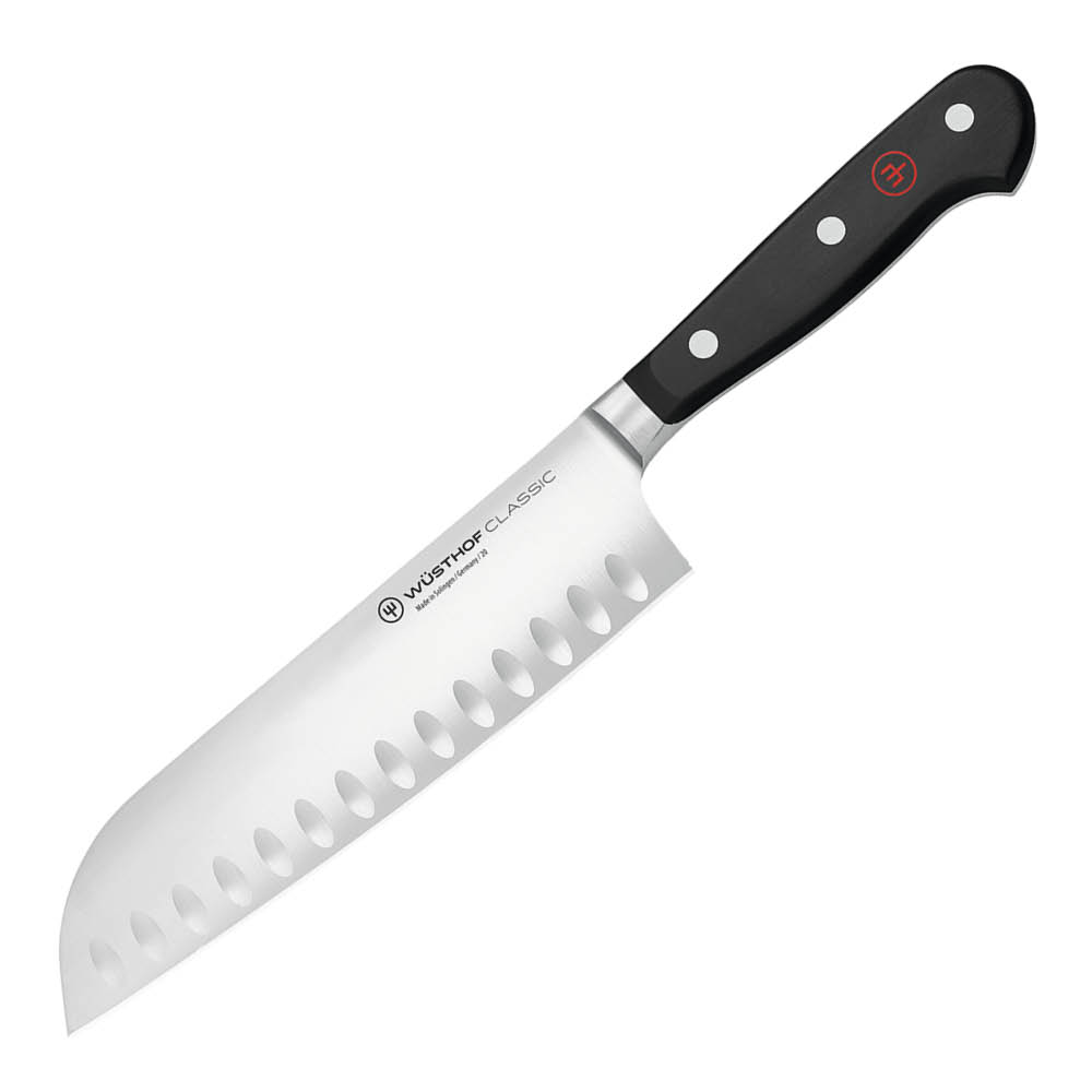 Wüsthof Classic santokukniv 17 cm svart