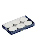 Stora värmeljus 5,9 cm 6-pack vit