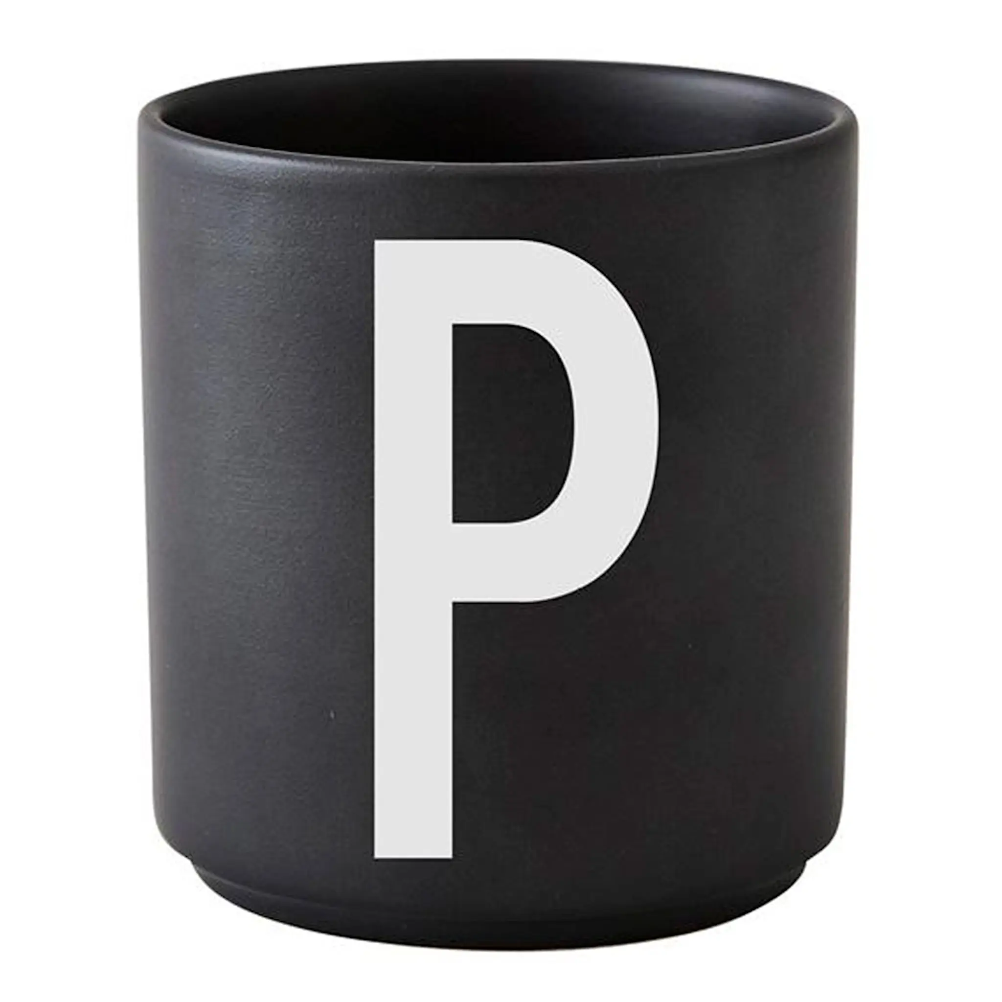 Design Letters Mugg 25 cl P Svart