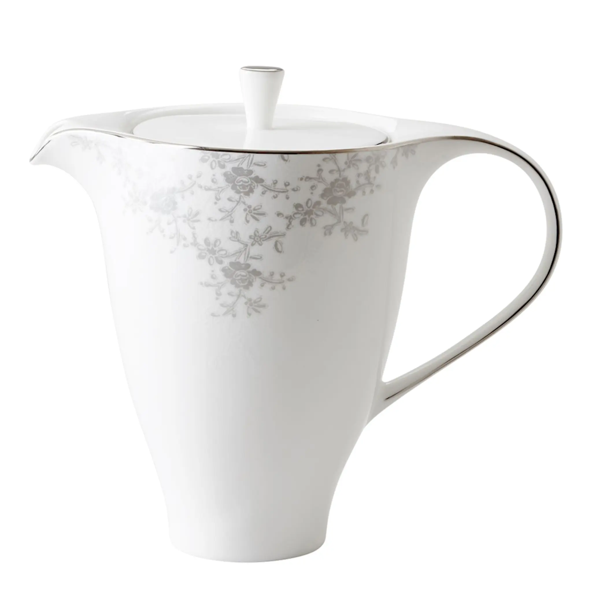 Royal Porcelain Angelina Platinum Kaffekanna 1,2 L Vit