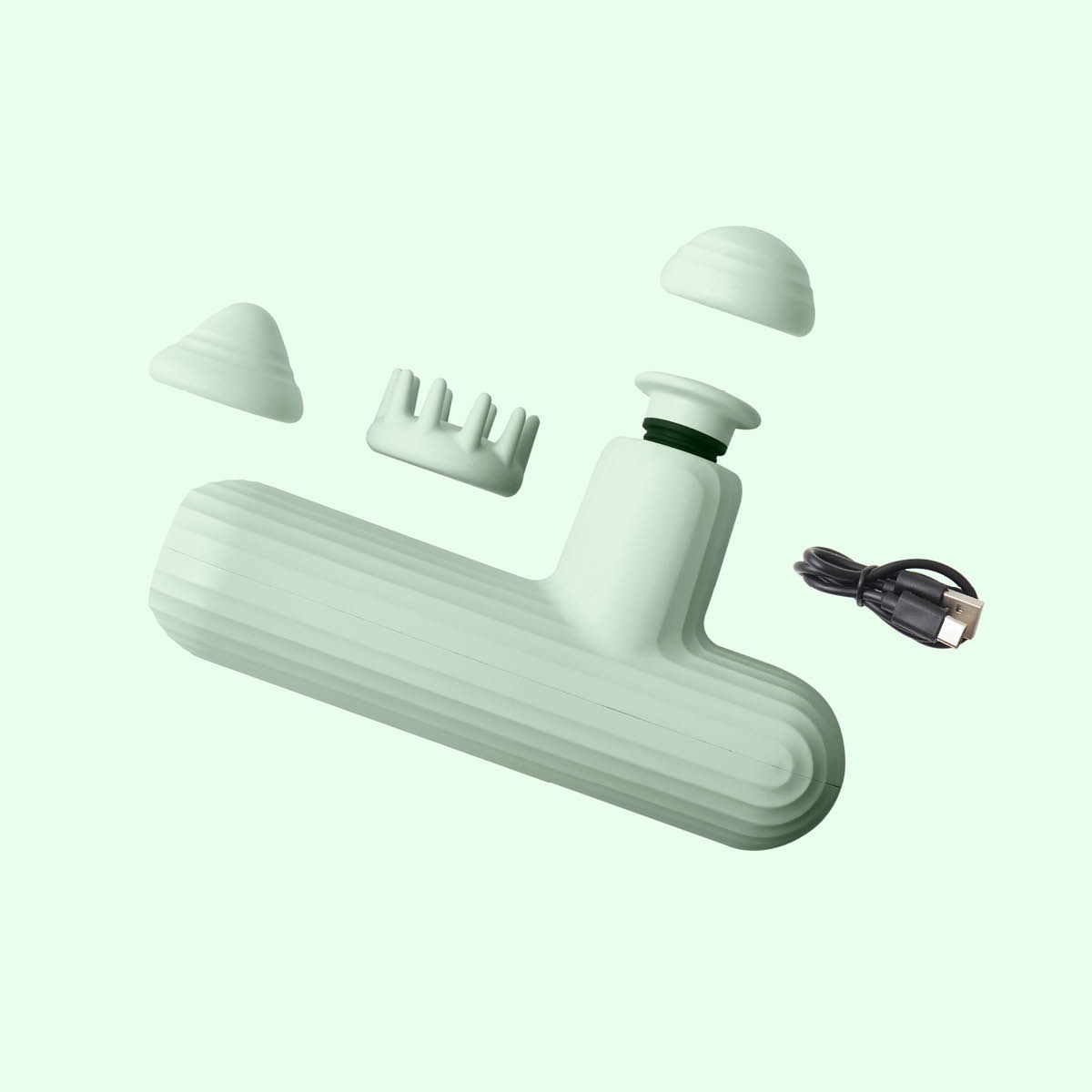 Lola Massagepistol 2.0 16x9 cm mint cream