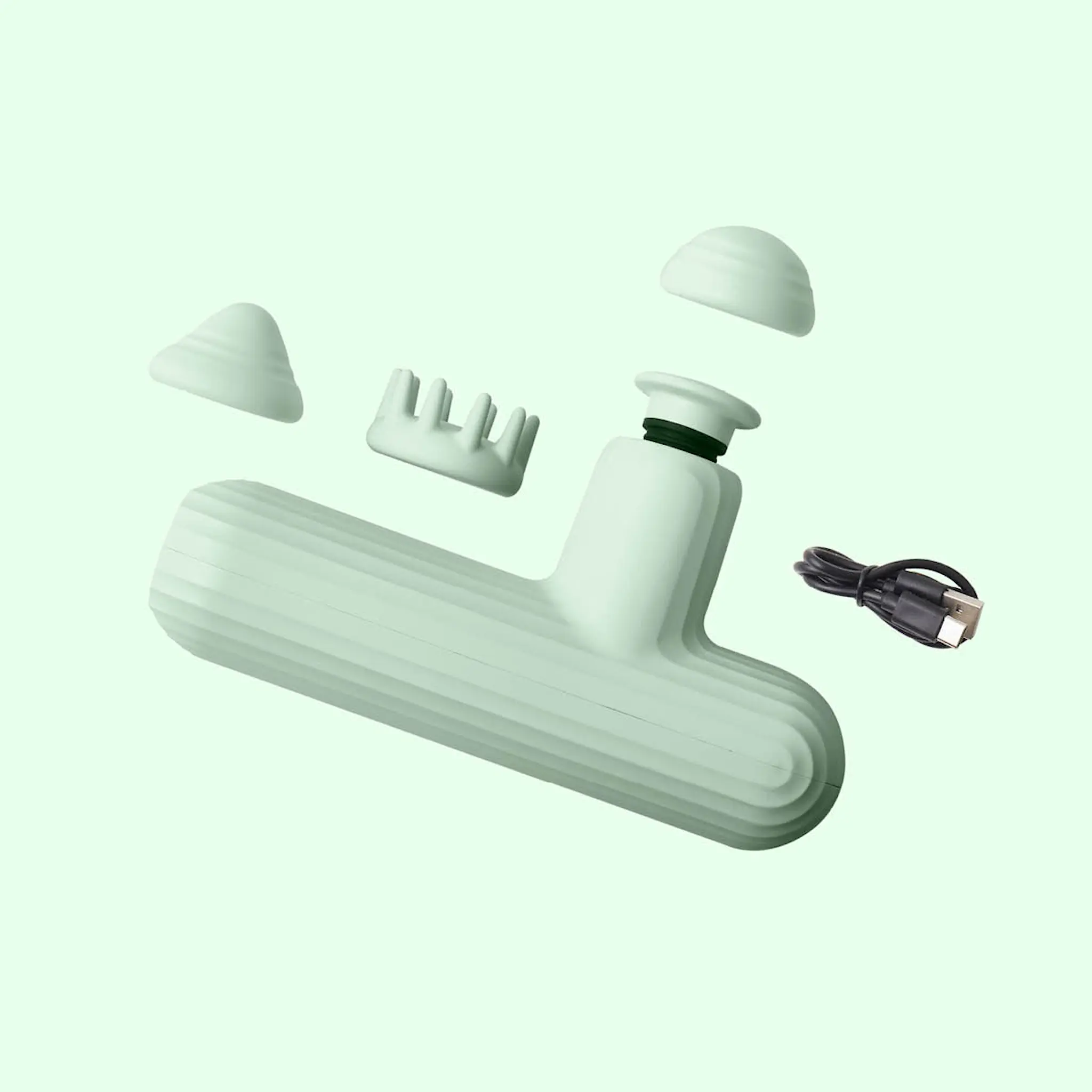 Lola Massagepistol 2.0 16x9 cm mint cream