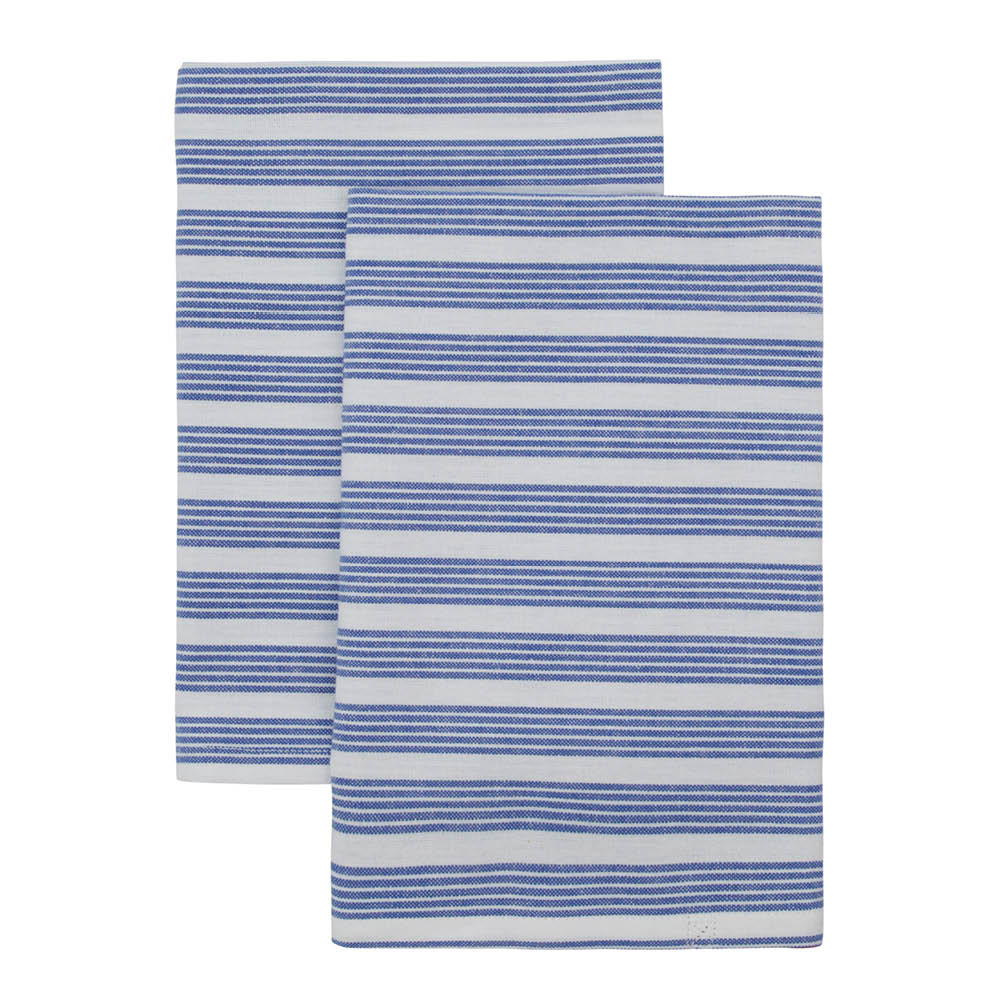 Nicolas Vahé Chef kökshandduk 50x70 cm 2-pack blå/vit