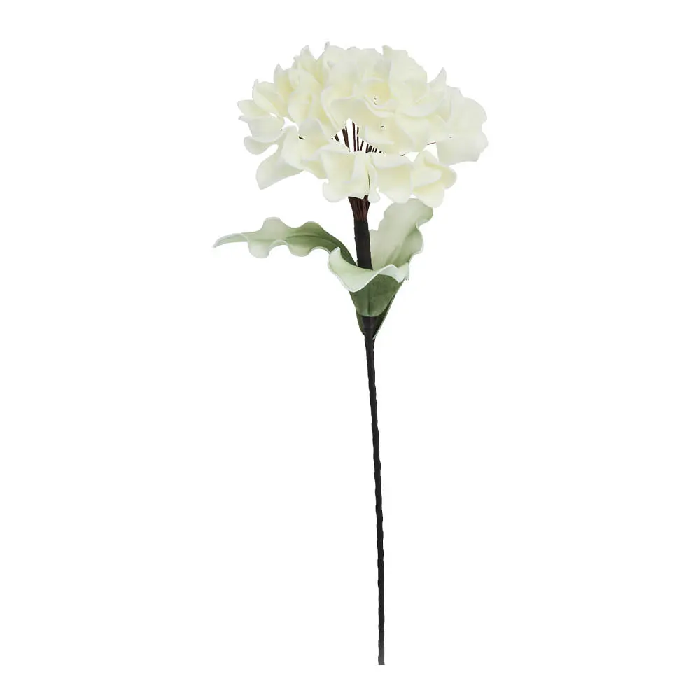 Happia blomsterdekorasjon 23 cm gul