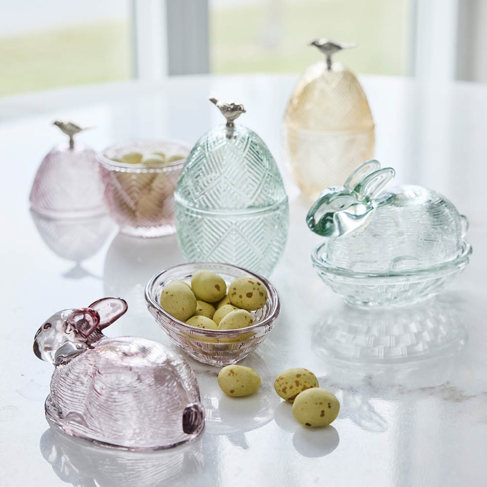 Lene Bjerre Esilia Bonbonniere pääsiäismuna 15,5 cm Dusty Rose