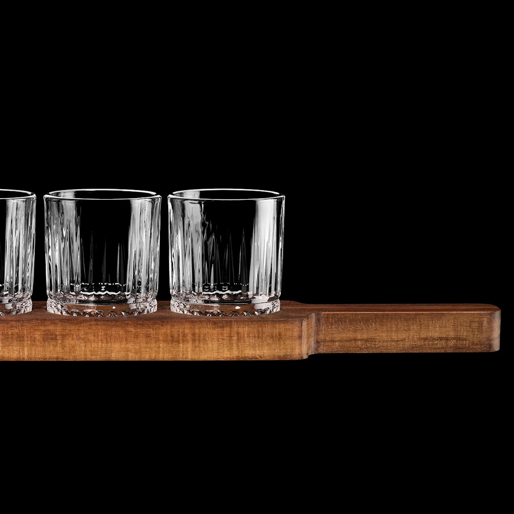 Maku Kitchen Life Träbricka med snapsglas 5 delar