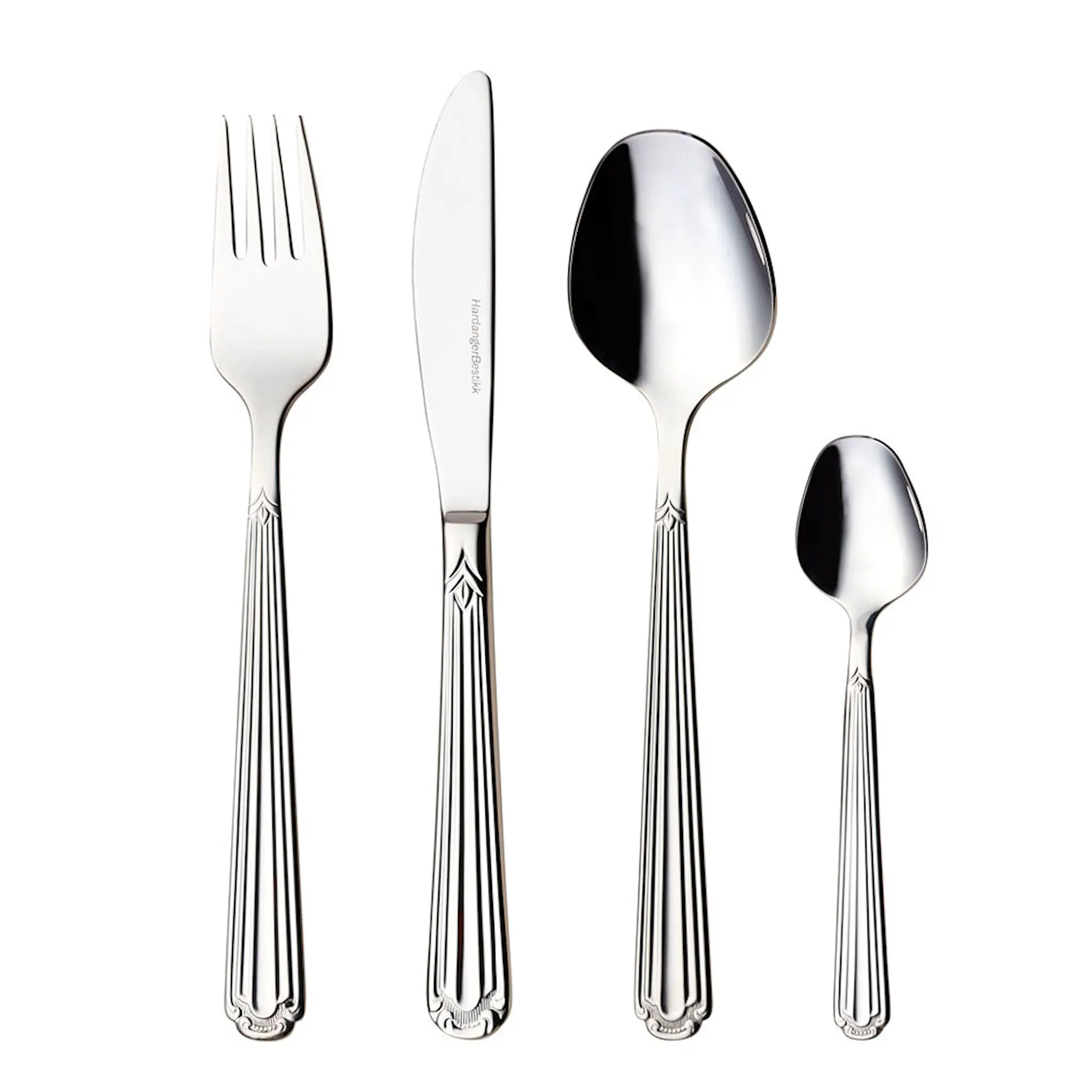 Hardanger bestikk Renessanse Aterimet 24 osaa