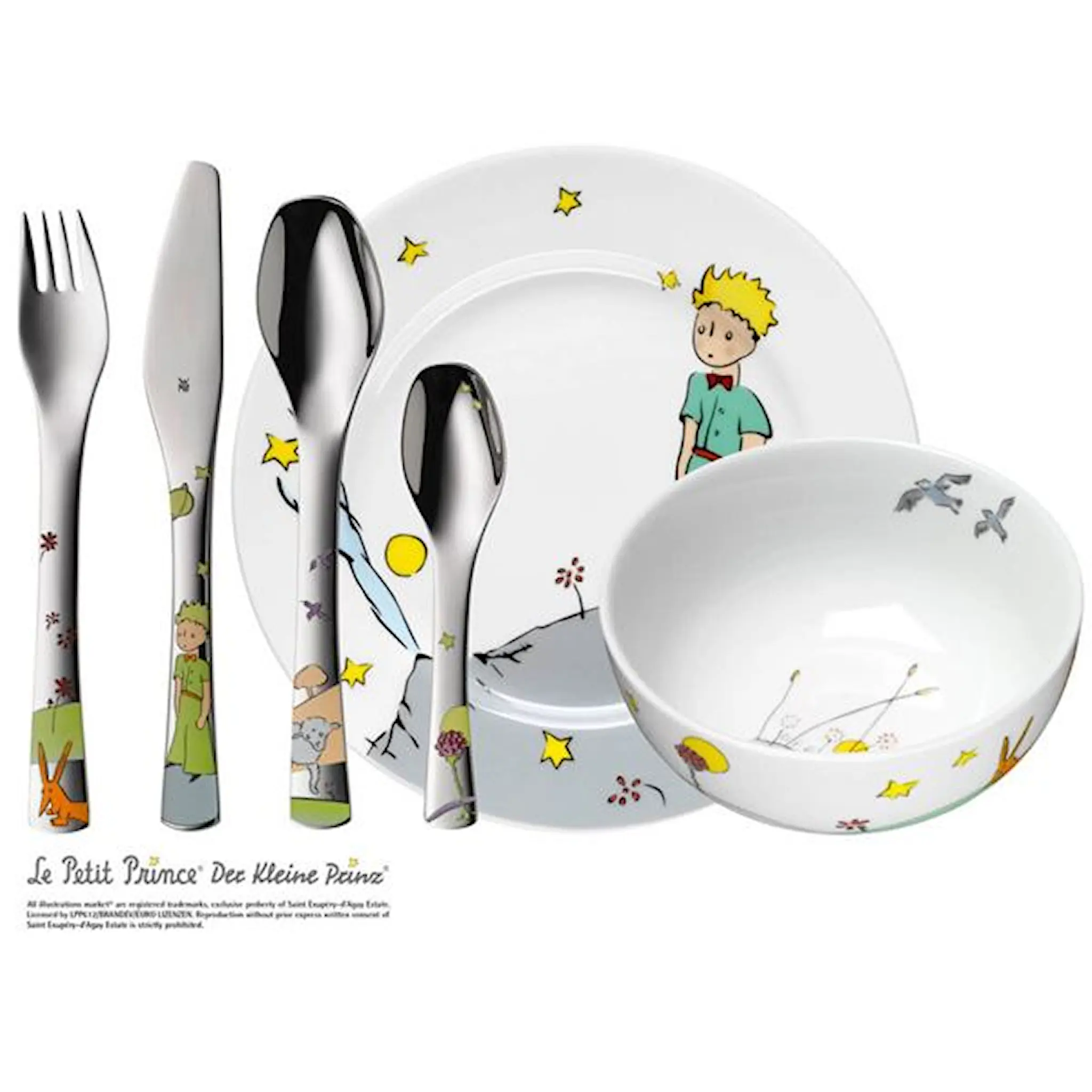 WMF Bestickset Barn 6 Delar Lille Prinsen