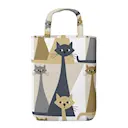 Kitty tygkasse 32x40 cm guld