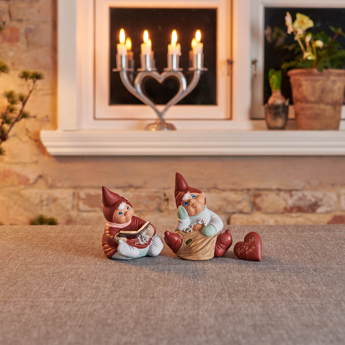 Klarborg Tomtepar Cirkeline & Sylvester 11 cm årstomtar 2023