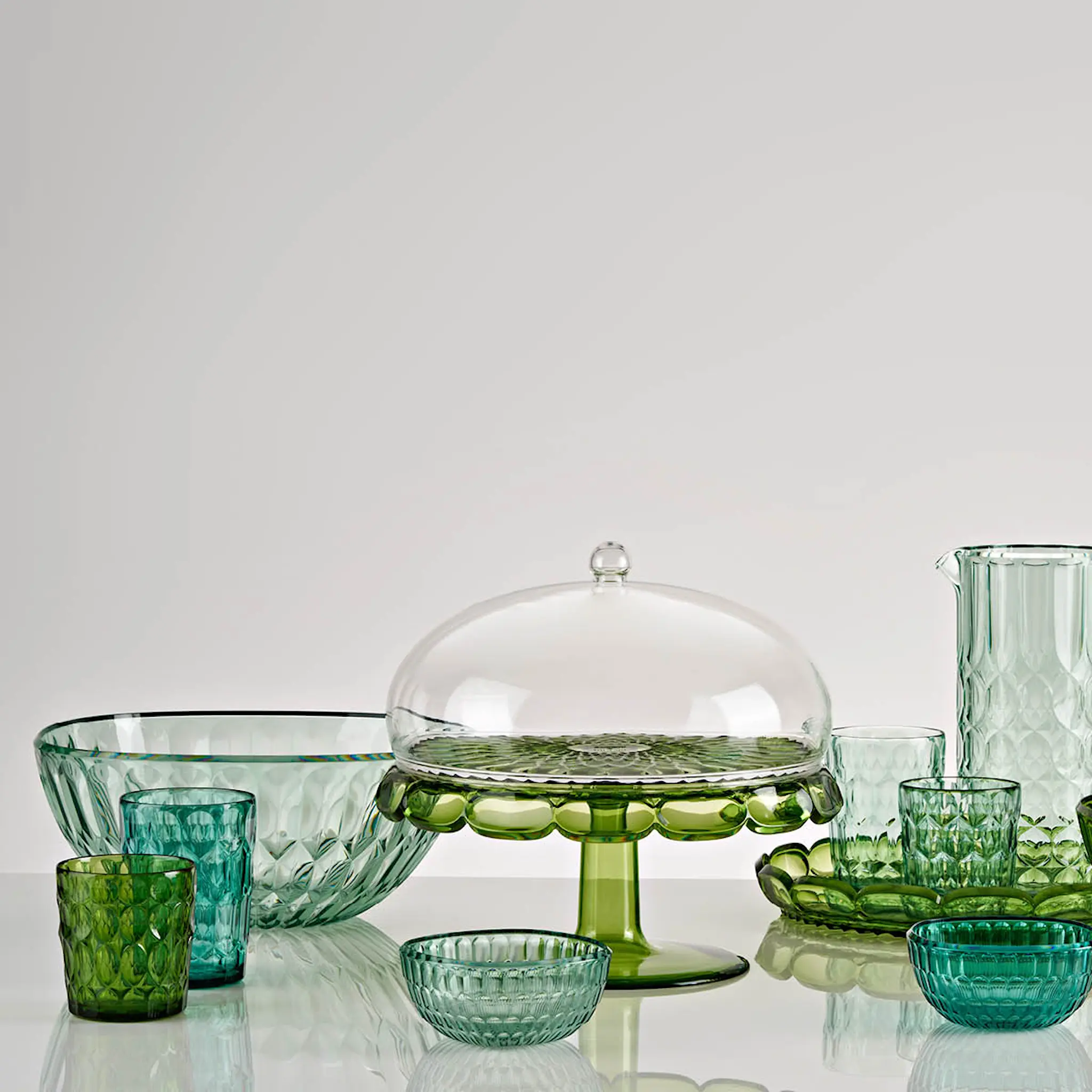 Guzzini Vanity tumbler hög 48 cl bioplast 6-pack multi