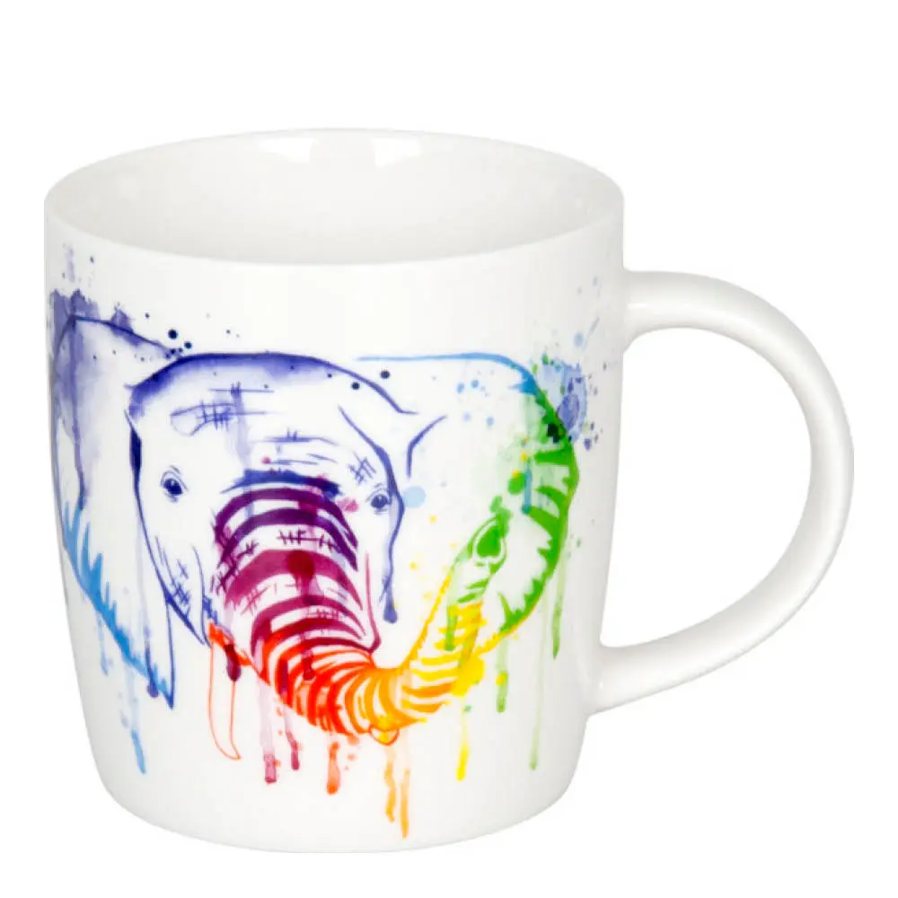 Watercoloured Muki 40 cl Elefant