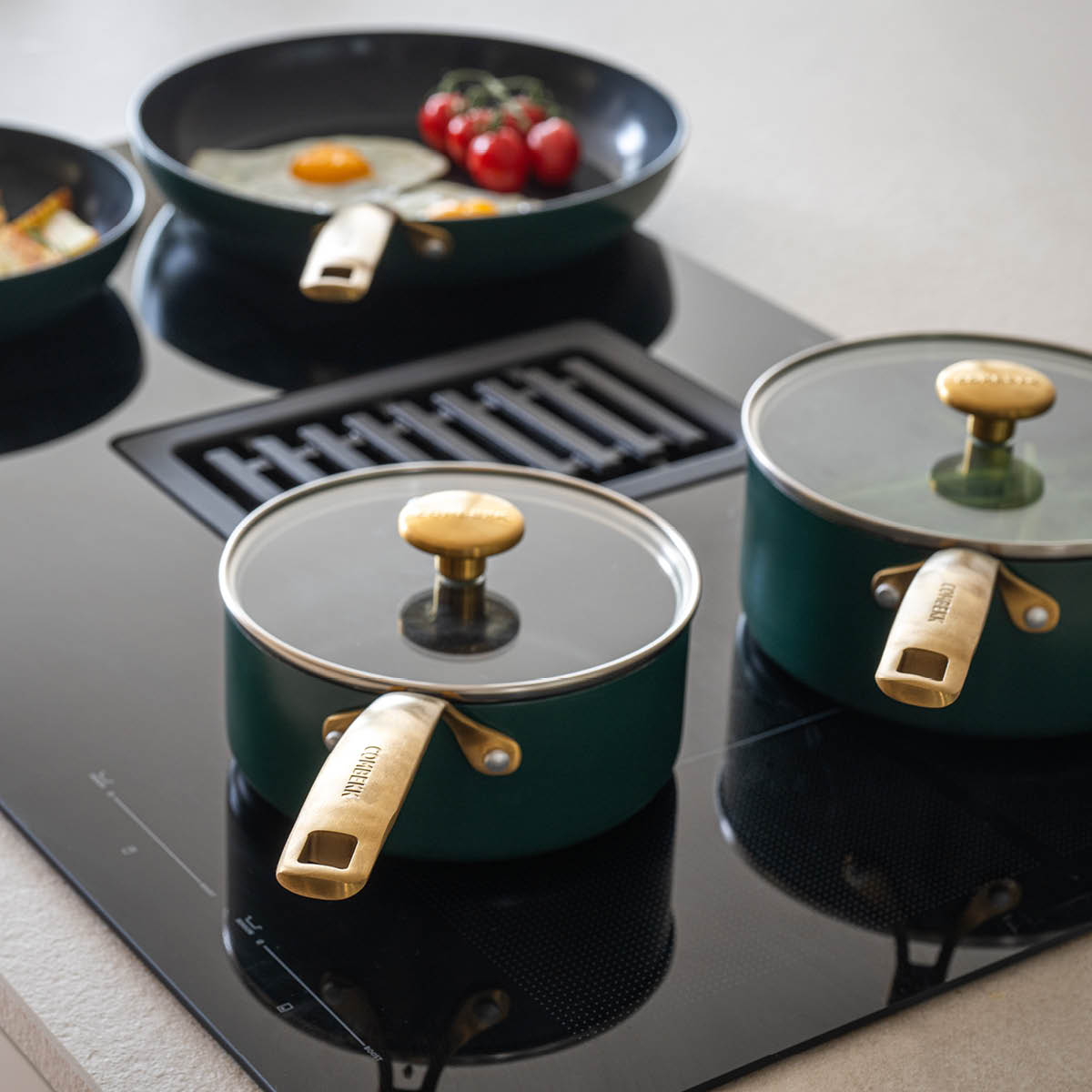 Combekk Element grytset 10 delar holly green