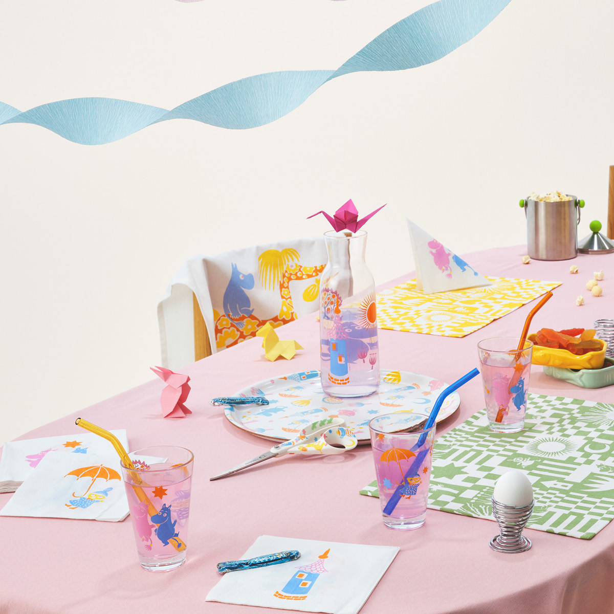 Moomin Arabia Muumi Pöytätabletti Juhlat 31x46 cm Vihreä