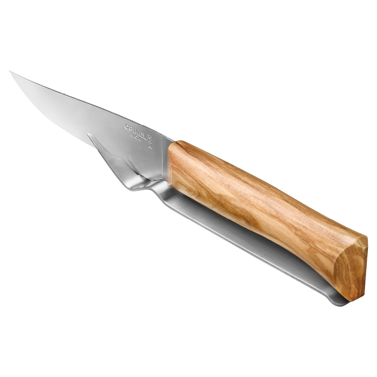 Opinel Specialistes Table ostesett kniv og gaffel 25 cm oliven