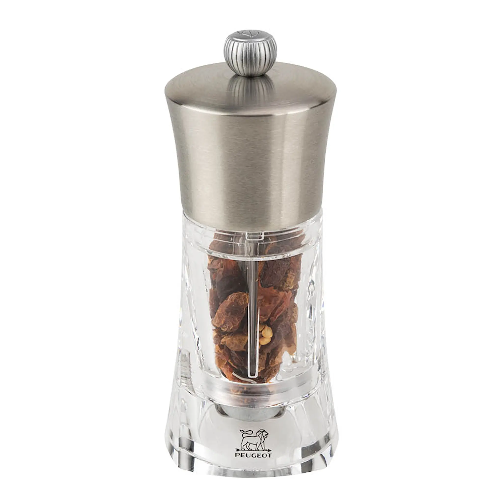 Peugeot Ouessant chilikvarn 14 cm Transparent/Inox