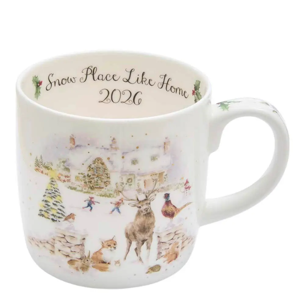 Wrendale Designs muki 40 cl Snow Place Like Home