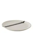 Toledo assiett 17,5 cm vit/svart/grön