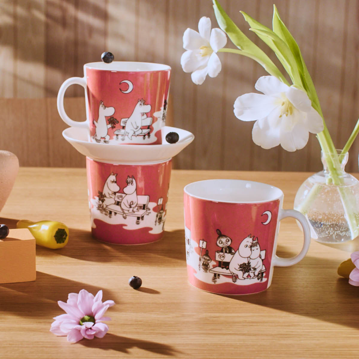 Moomin Arabia Muminmugg 40 cl Rosa