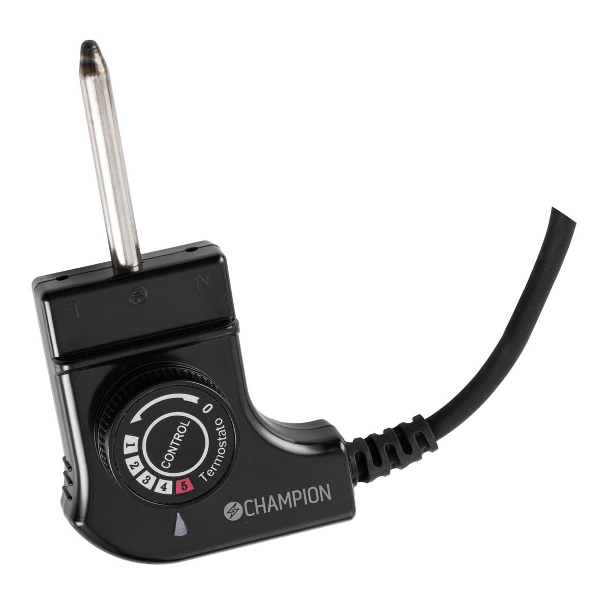 CHAMPION Elektrisk bordgrill XXL 47x32 cm svart