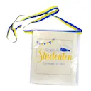 Disktrasa med band 17x20 cm Studenten