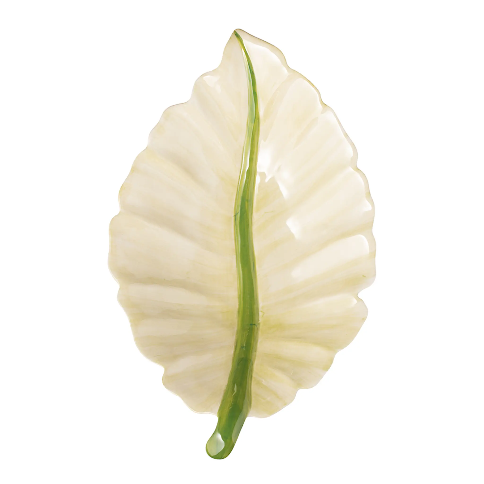 Stiernholm Botanica serveringsfat 41,5x25,5 cm grön