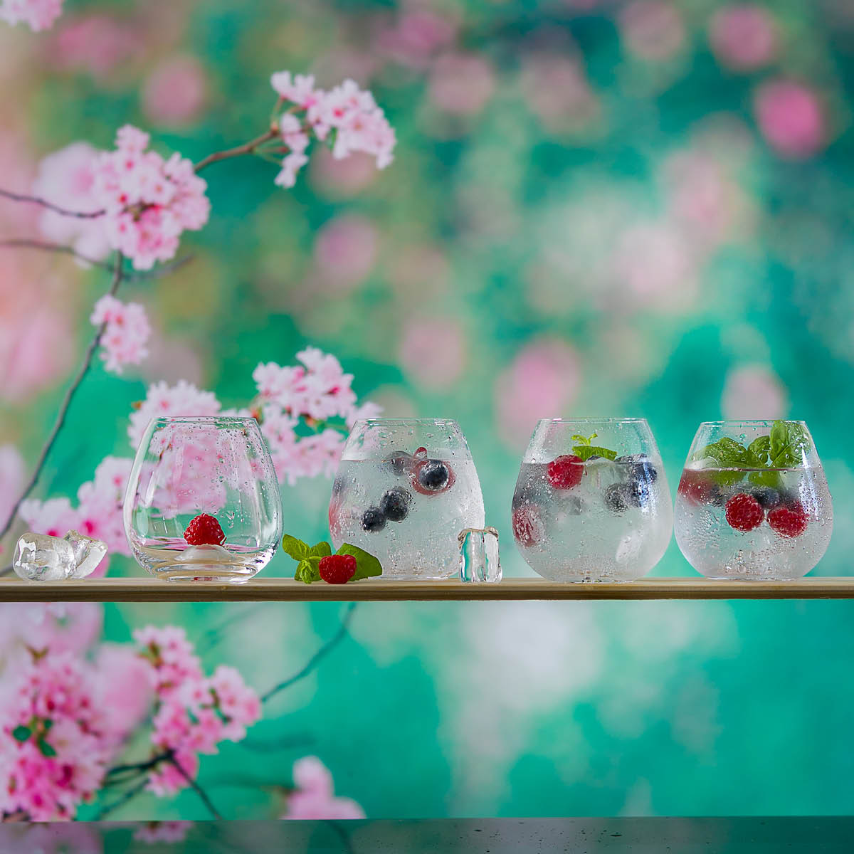 Modern House Sontell vinglass universal 44 cl 4 stk klar