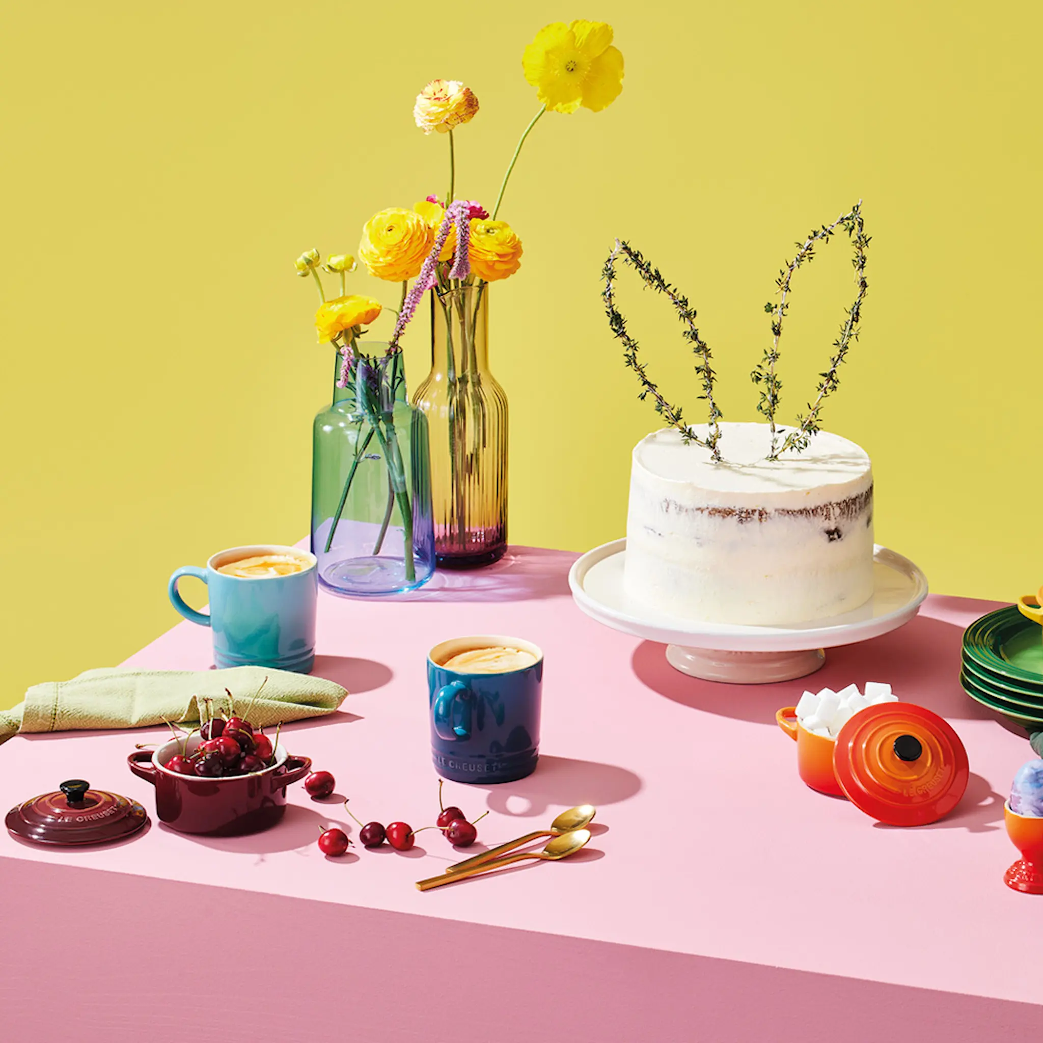 Le Creuset Mugg 35 cl Azure