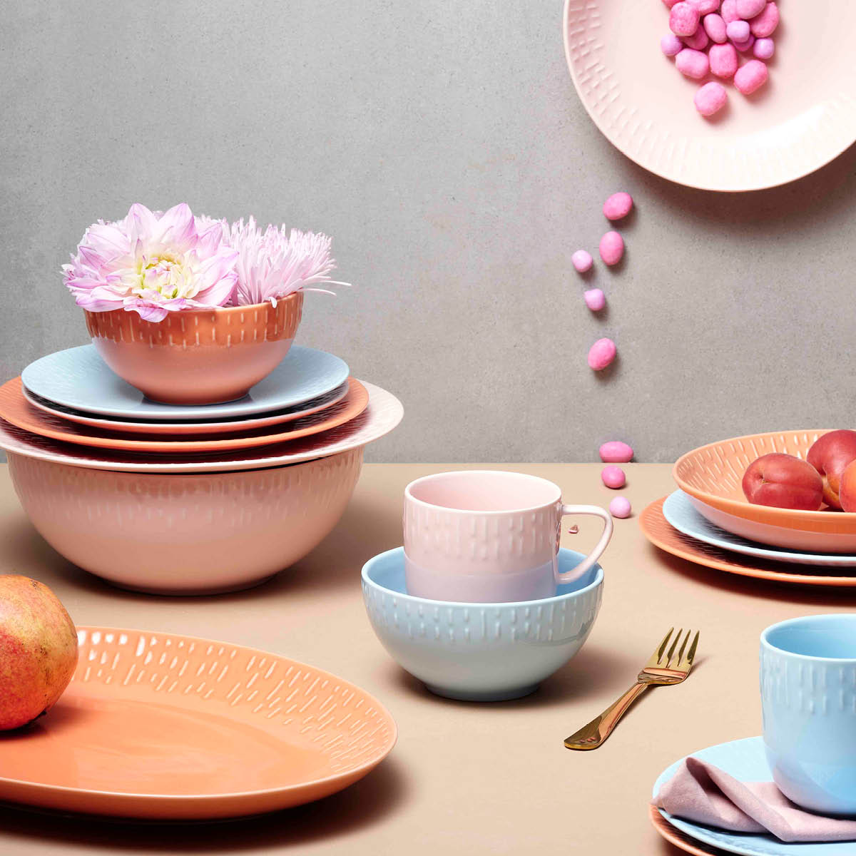 Aida - Life in colour Confetti Mugg 35 cl Rosa