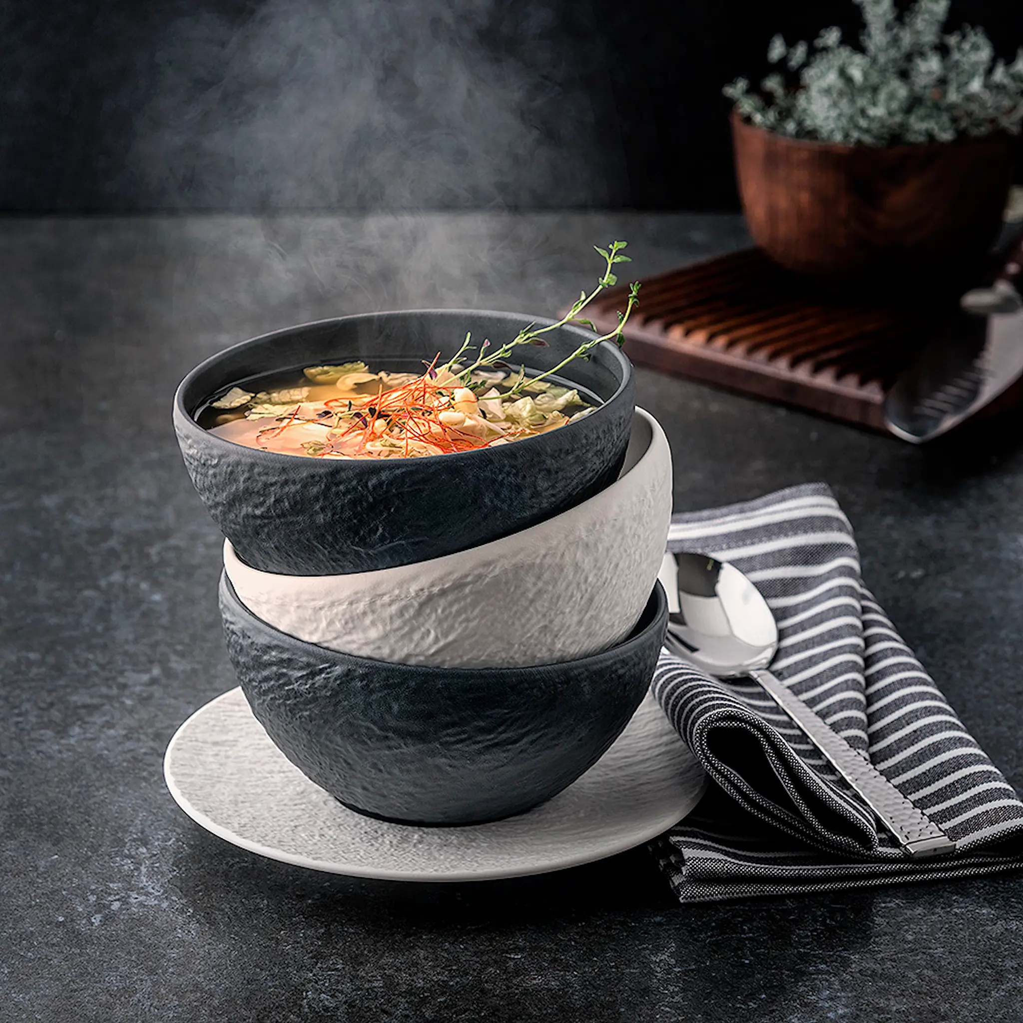 Villeroy & Boch Manufacture Rock Lautanen 15,5 cm Valkoinen