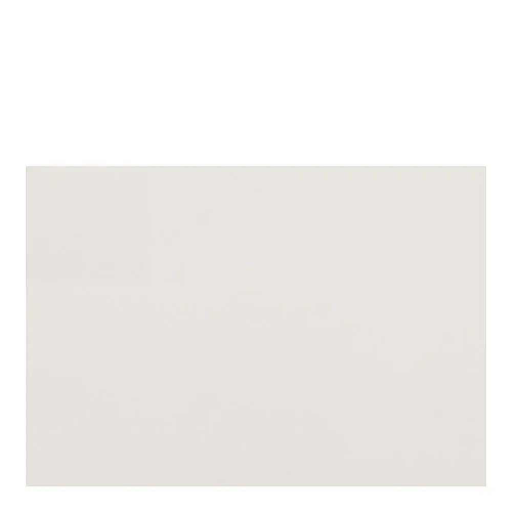 Silkstone bordbrikke 43x30 cm dobbeltsidig melk-hvit