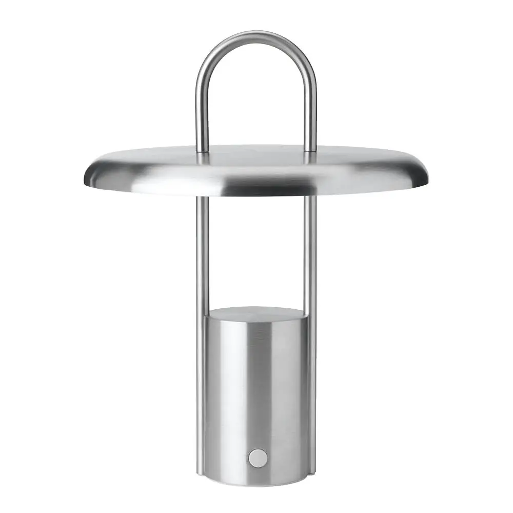 Pier LED-lamppu, kannettava 25 cm teräs