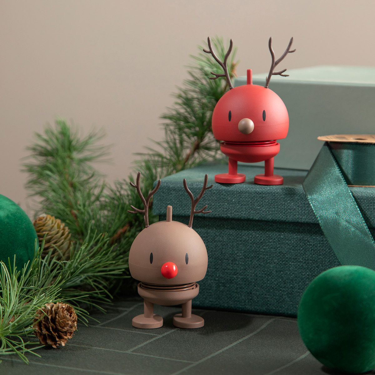 Hoptimisten Bumble soft reindeer liten choko