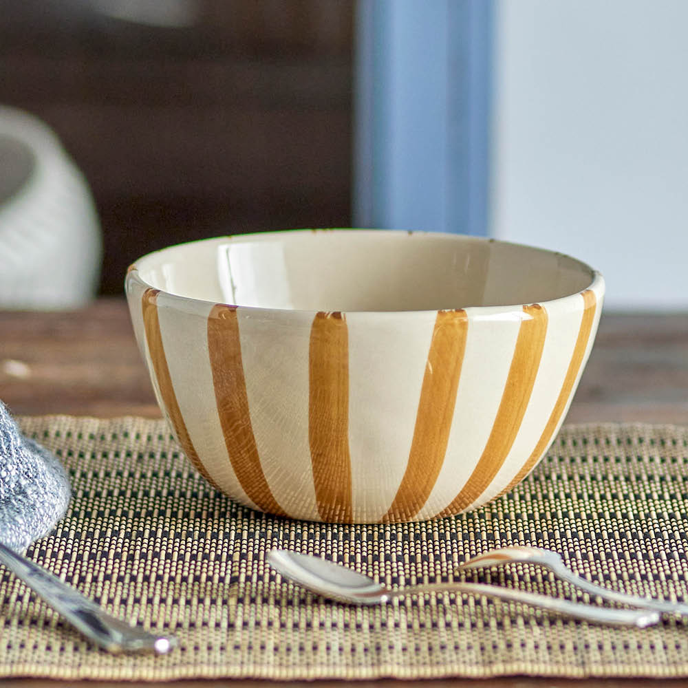 Bloomingville Begonia Skål 14 cm Brun