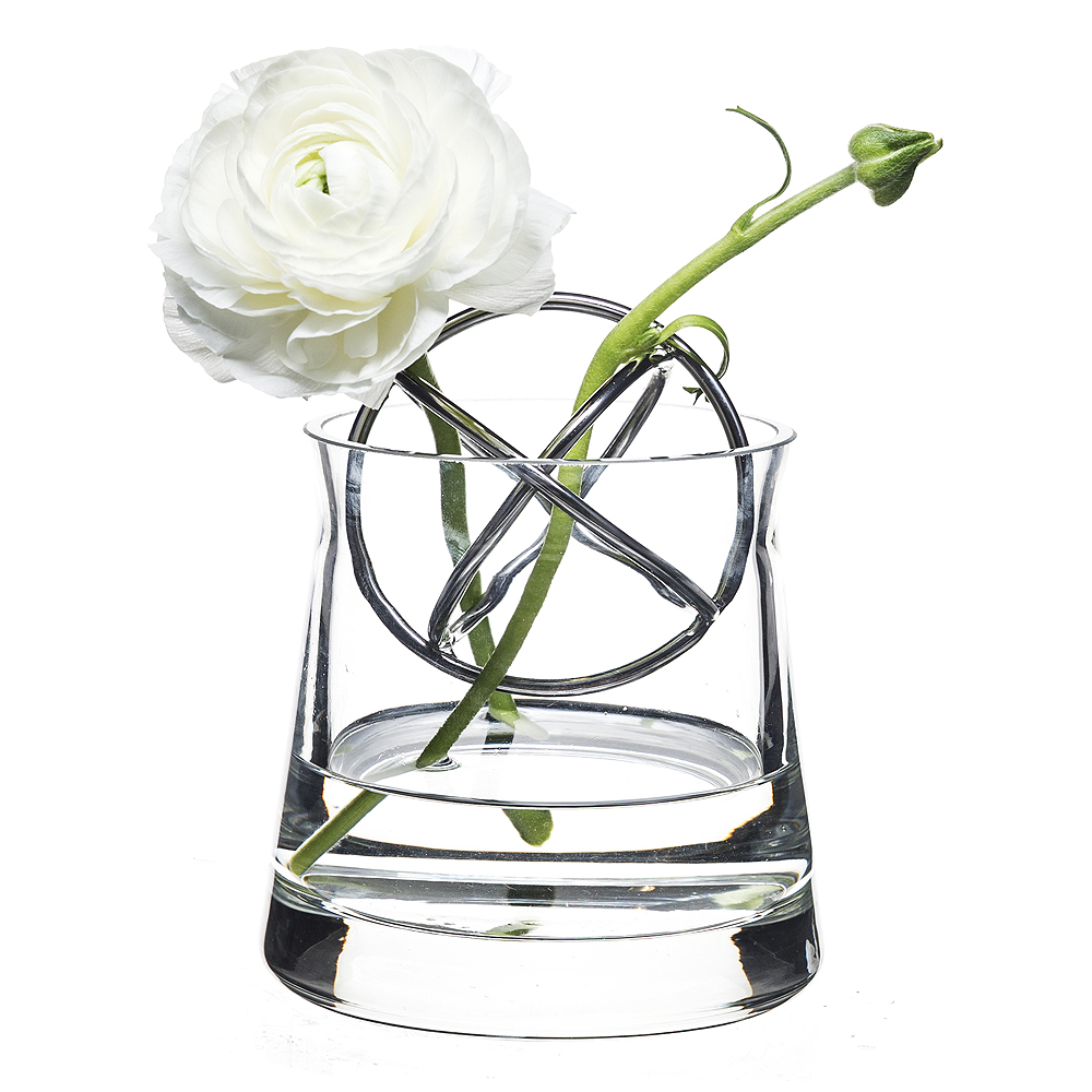 Born in Sweden Sphere vase liten sølv