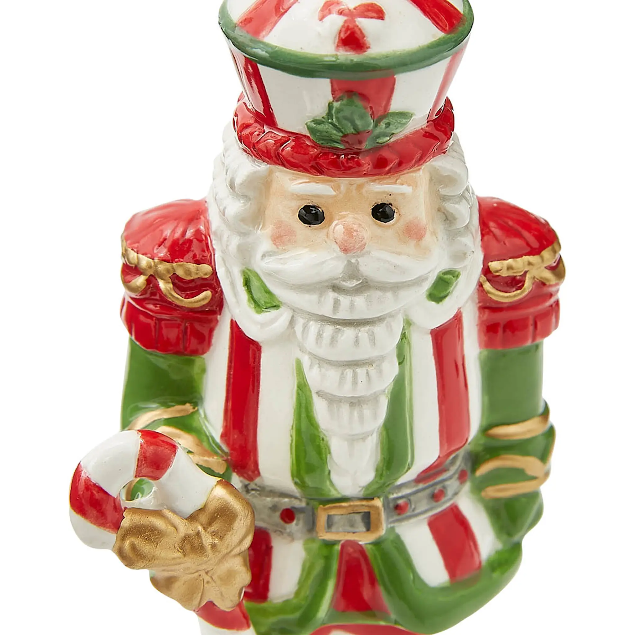 Spode Christmas Tree julgranspynt polkagris nötknäppare