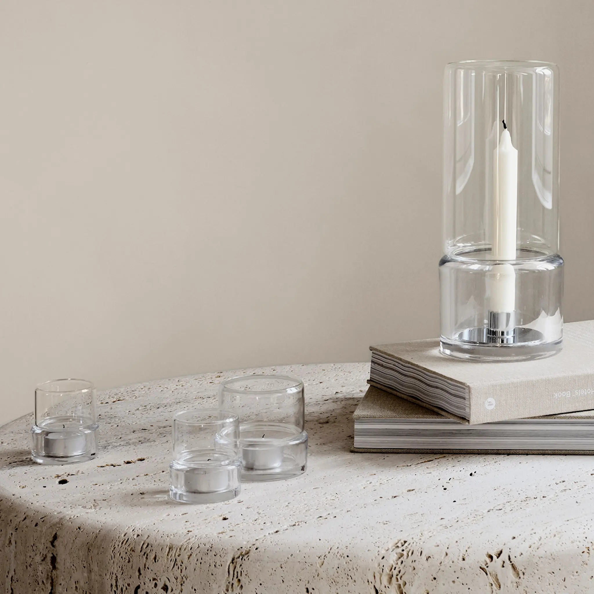Orrefors Tou Kynttilälyhty 8,4 cm Kirkas