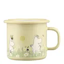 Mumin emaljmugg 25 cl äng ljusgul