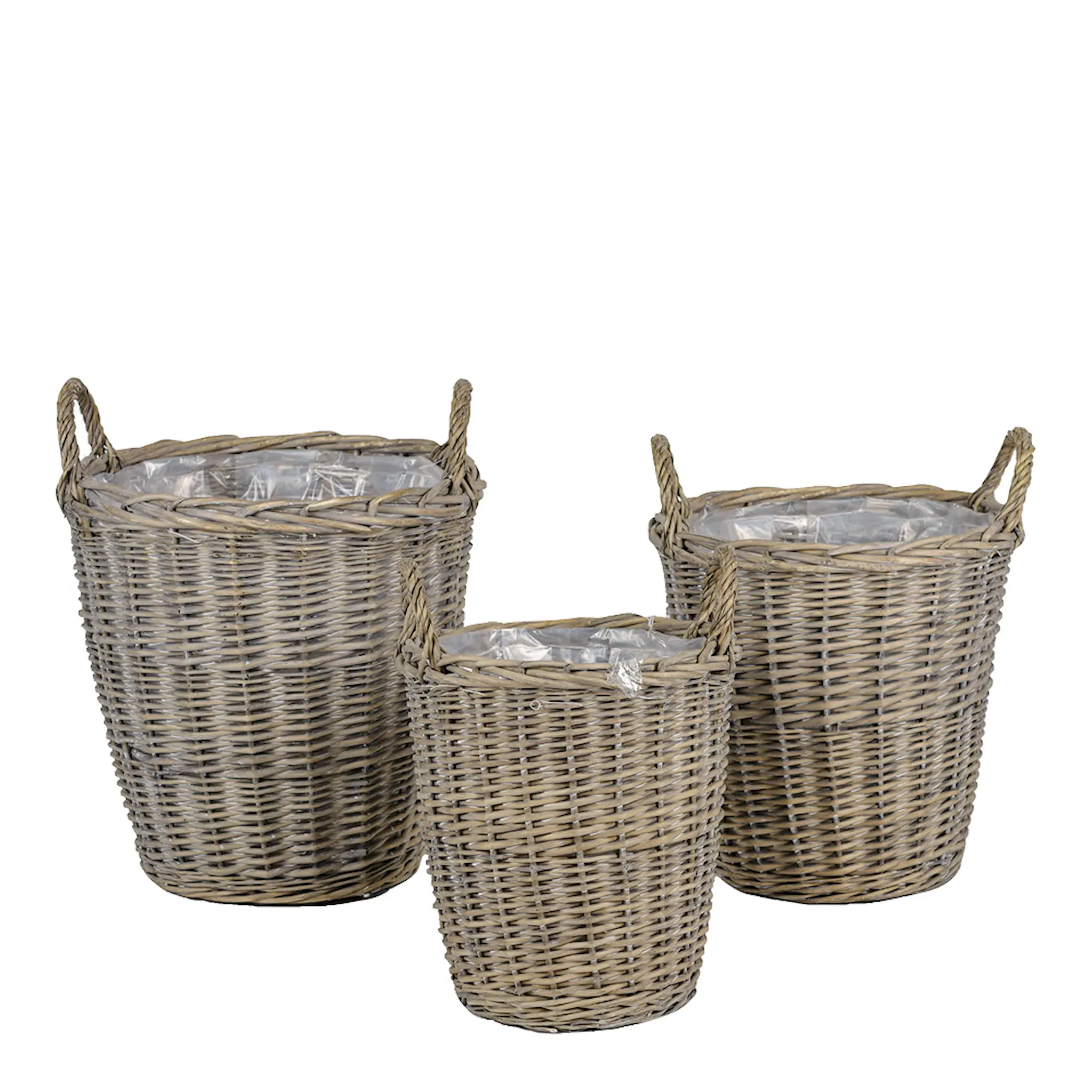 GUS Design Korg 3-pack 30+35+40 cm grå pil