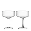 Cocktailglas 20 cl 2-pack räfflad