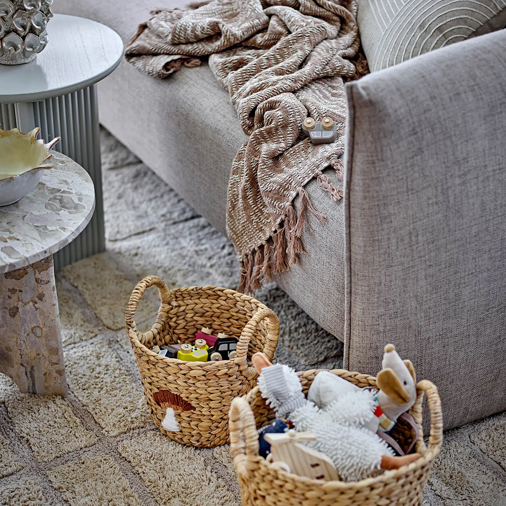 Bloomingville Viltti Okapi 160x130 cm ruskea