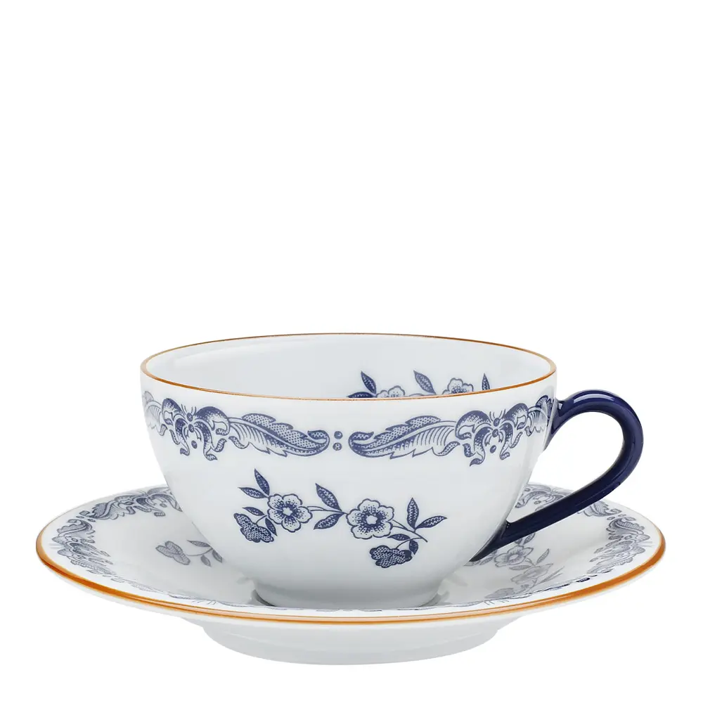 Ostindia Teekuppi ja aluslautanen 27 cl