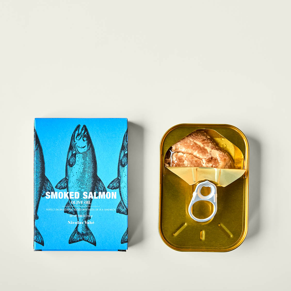 Nicolas Vahé Rökt lax i olivolja 100 g