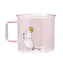 Mumin Glasmugg Snorkfröken 35 cl Rosa