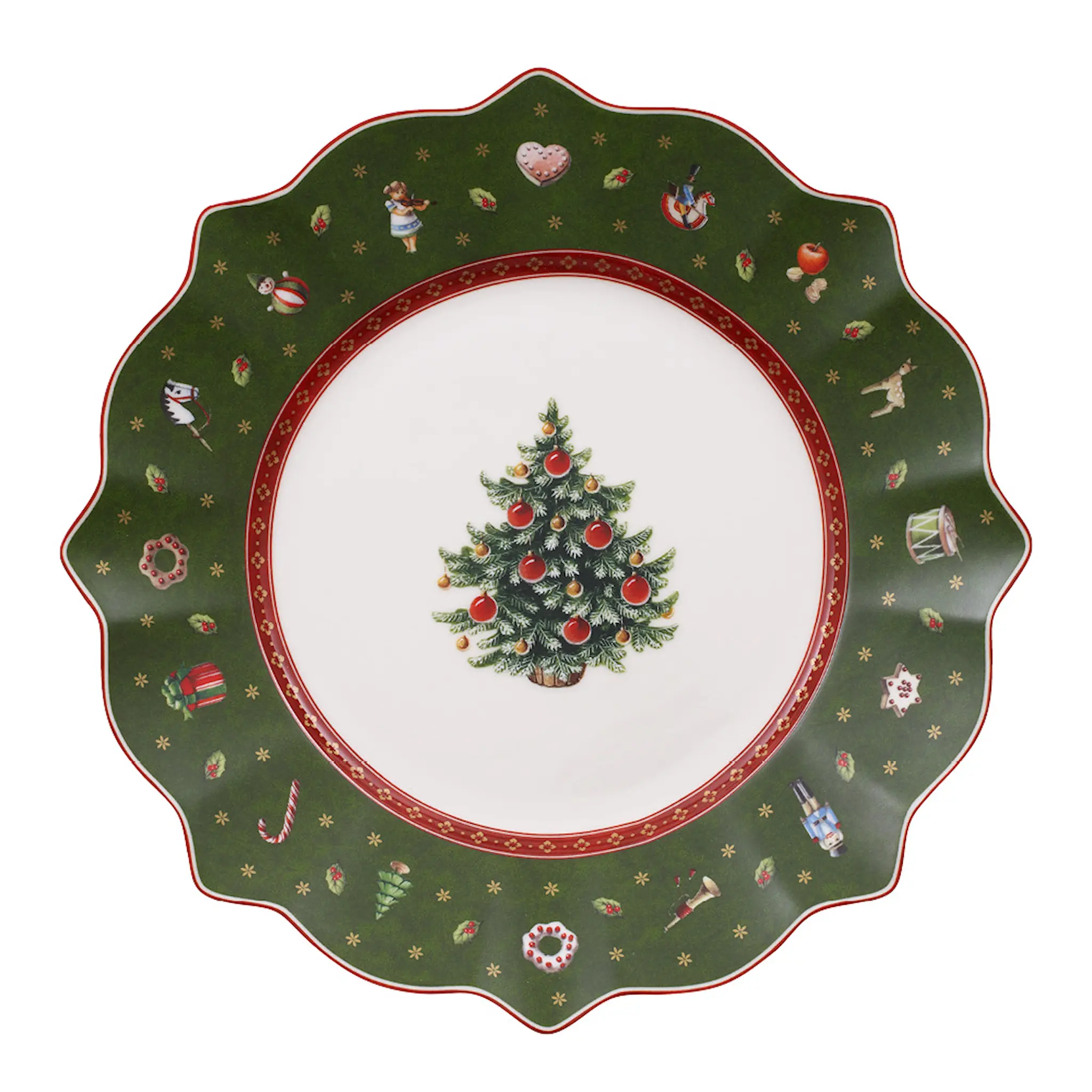 Villeroy & Boch Toy's Delight tallrik 24 cm grön