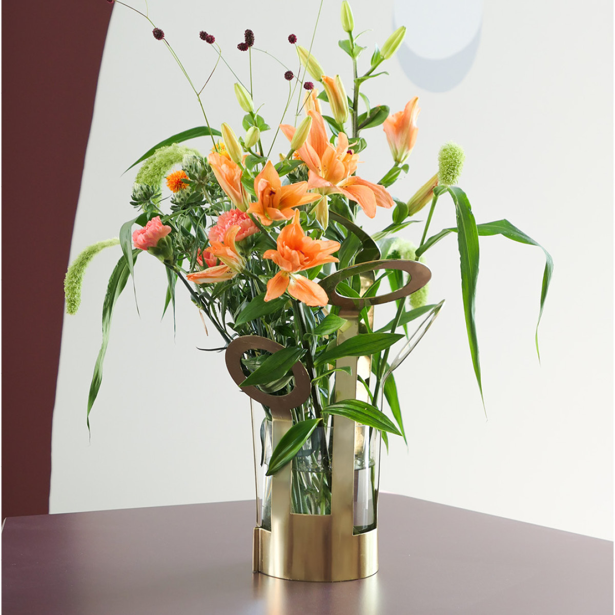 Klong Fanny Maljakko 23 cm Messinki