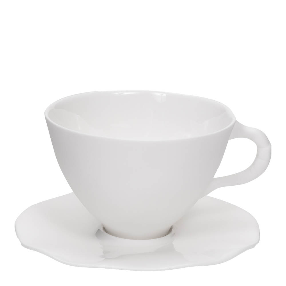 Serax Perfect Imperfection muki M aluslautasella 28 cl valkoinen