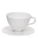 Perfect Imperfection kopp med fat M 28 cl vit